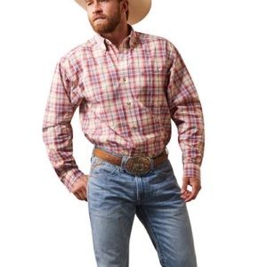 NEW ARIAT MENS Pro Series Derek Classic Fit Shirt MULTIPLE SIZES